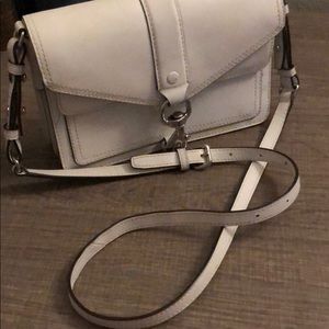 Rebecca minkoff white mini mac